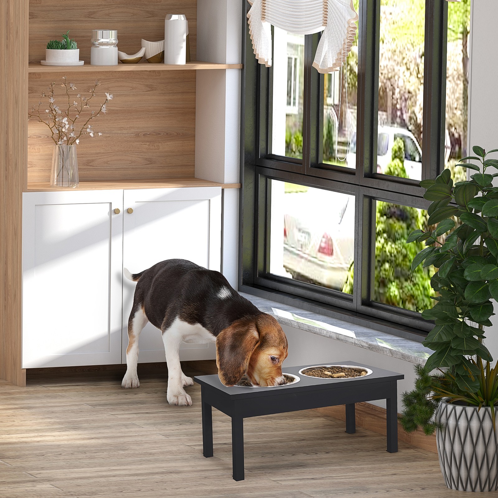 Bowls Pet Elevated Feeding Station