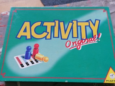 Activity Original Brettspiel Familienspiel Piatnik vollständig ab 12 Jahren 1990