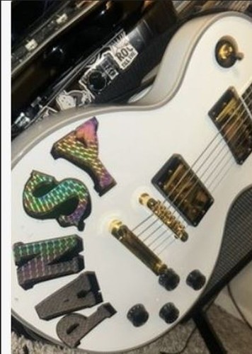 Frank Iero Stiefmütterchen Vinyl Aufkleber Gitarre My Chemical Romance - Bild 3 von 3