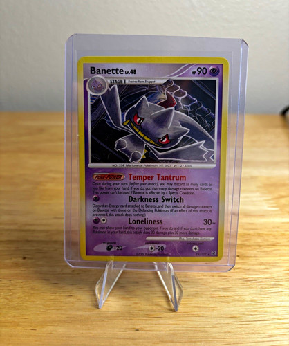 Banette 19/127 Platinum English Holo Rare Stage 1 90 HP Pokemon TCG Pokemon