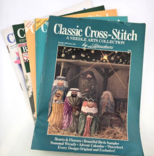 Classic Cross-Stitch : A Needle Arts Collection Lot of 5 Issues Sewing