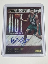 2015-16 Panini NBA Hoops - Hot Signatures R.J. Hunter #HS-RJ (AU, RC)