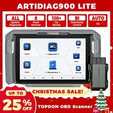 Christmas Gift Idea TOPDON ArtiDiag900 Lite Bidirectional OBD2 Scanner Auto VIN 