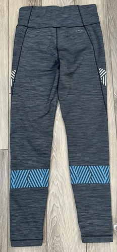 Adidas Girls Grey Training TR Ultimate Printed Leggings Size 152 (26” Waist) - Picture 5 of 8