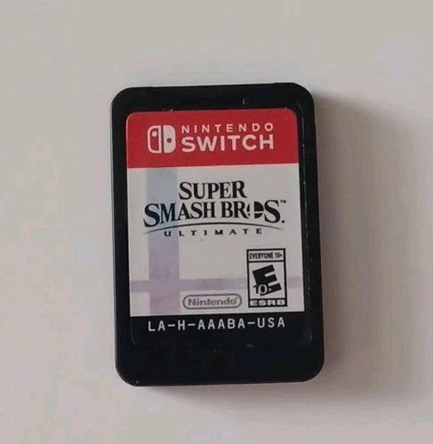Nintendo Switch Super Smash Bros Ultimate Game Cartridge Only No Case Tested