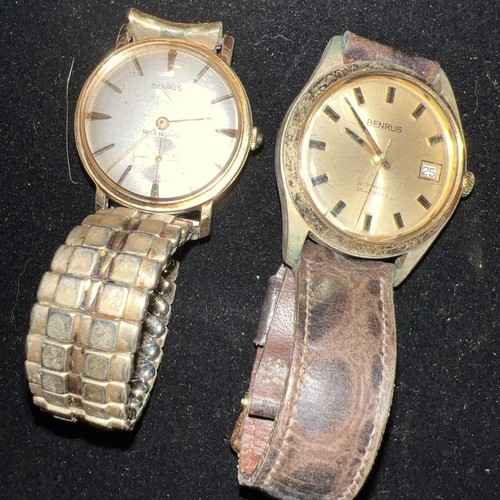 Estate Lot Men’s Vintage Wrist Watches Some GF Wittnauer Bulova Parts Some Work - Picture 10 of 21