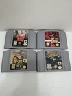 N64 Game Lot WCW Nitro WWF Attitude WCW vs NWO World Tour Ken Griffey Slugfest