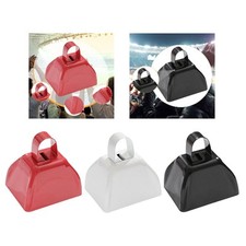 Cloche de vache en métal 2,91 x 2,36 x 2,95 pouces Cloche de vache pour