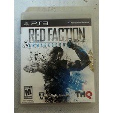 Red Faction Armageddon Sony PlayStation 3 PS3 THQ 2011 Video Game CIB