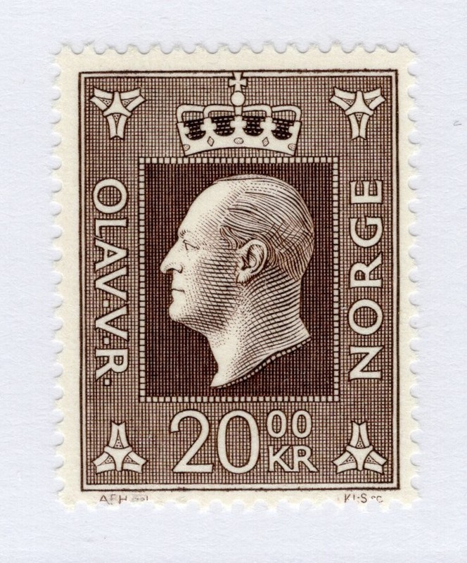 Norway - Sc# 542 MNH       -      Lot 0726209