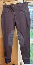 Mark todd purple plum ladies size 30 jodhpurs breeches riding equestrian 