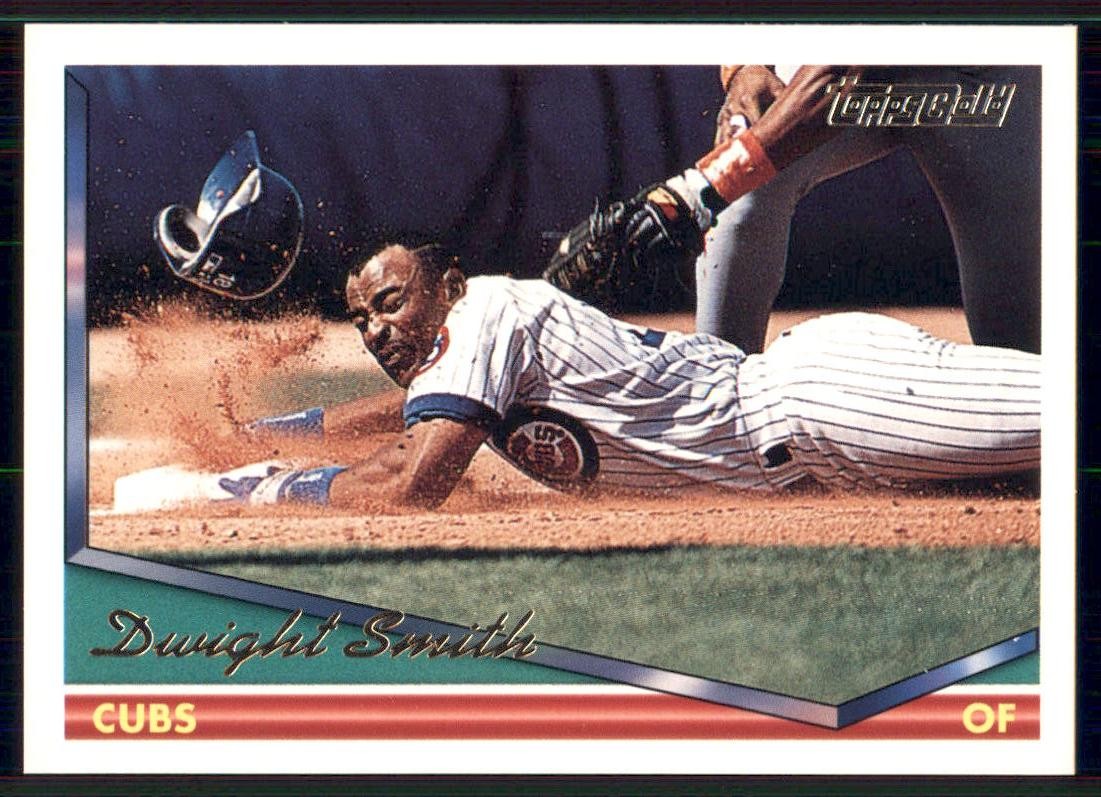 1994 Topps Gold #536 Dwight Smith Gold