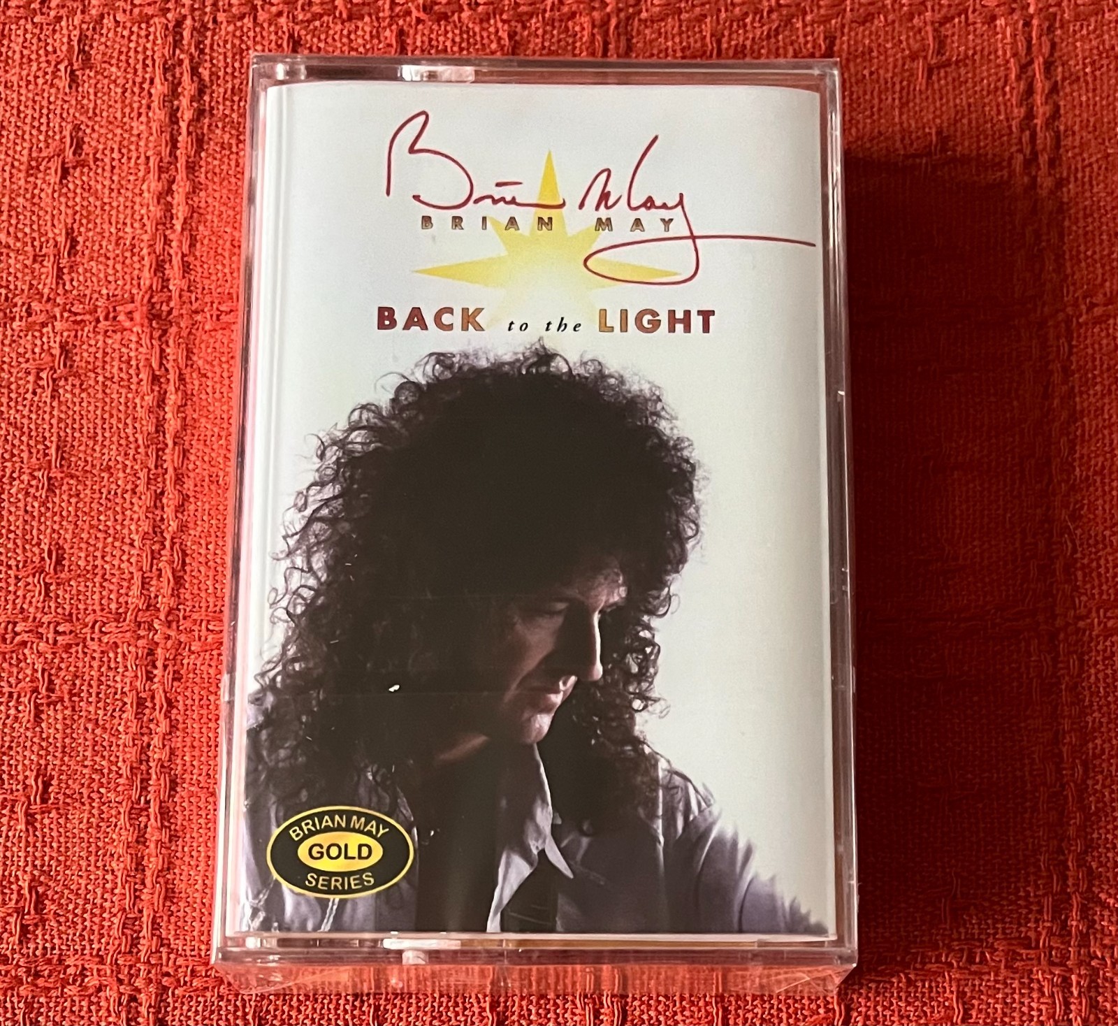 BRIAN MAY (QUEEN) - UK CASSETTE TAPE - BACK TO THE LIGHT