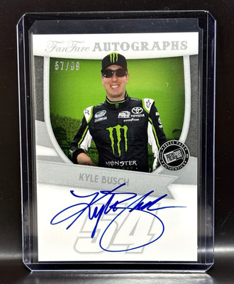 Kyle Busch 2012 Press Pass Racing FanFare Autograph #57/99
