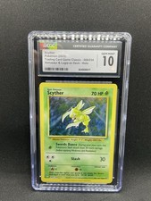 CGC GM 10! Scyther 006/034 Pokemon TCG Classic Holo