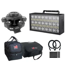 SPIN-TRIX Beam Light BEAM-FLASH Motion Strobe DMX LED DJ Stage Effect Fixture...