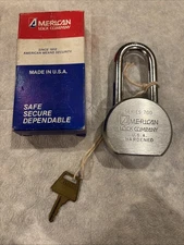American Lock Company Series 700 Hardened Lock One Key # 35257 W/ Box