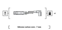 Magneti Marelli ZüNdleitungssatz U.A. FüR Audi, Seat, Skoda, VW