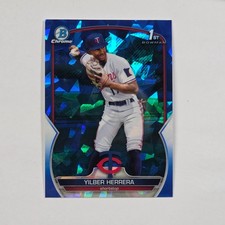 2023 Bowman SAPPHIRE EDITION #BCP-86 Yilber Herrera, Minnesota [StL 14]