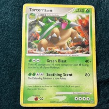 Pokémon TCG Torterra Holo Rare Card 39/127 Platinum HP140 2009 English on eBay