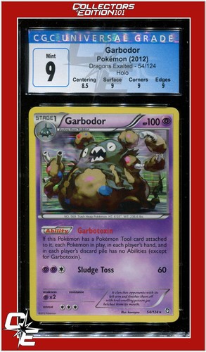 Garbodor graded CGC 9 for sale on eBay