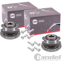 2X A.B.S. Radlager/Radnabe Mit ABS-RING Hinten Passend FüR Audi A6 | 201121