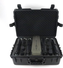 Gun Pistol Case for Multi Handguns, Pre-Cut Carrying Box, Waterproof,Hard Shell,