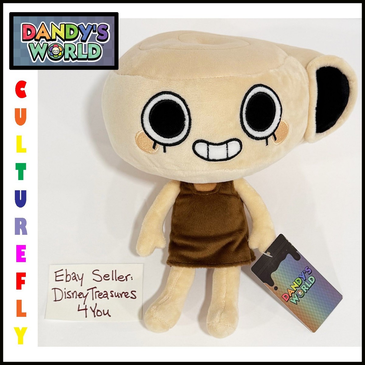 Official Licensed Dandy's World SHELLY 12-inch Plush CultureFly