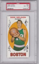 1969-70 Topps Basketball, #82 Don Nelson, PSA-8