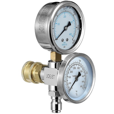 #ad JOEJET Pressure Washer Gauge Pressure Washer Pressure Gauge and Temperature ... $33.35