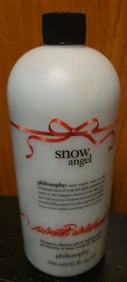 Philosophy Snow Angel Shampoo, Shower Gel & Bubble Bath 32 Oz 