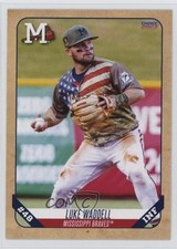 2023 Choice Mississippi Braves Luke Waddell #31 0wd2
