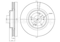2X Metelli Bremsscheibe 23-1324C FüR Honda