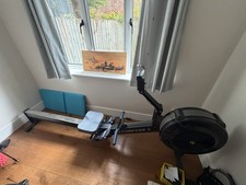 Concept2 RowErg Air Rowing Machine PM5 Model D- Performance Monitor Black/Grey