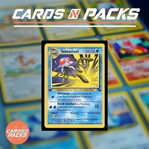 Carte Pokemon Tenatcruel 44/62 Set Fossile Edition 1