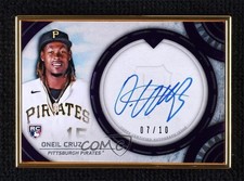 2022 Transcendent Collection Image Variation Purple 7/10 Oneil Cruz Auto 0qc1