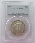 1941 Liberty Walking Half dollar PCGS MS65 90% silver