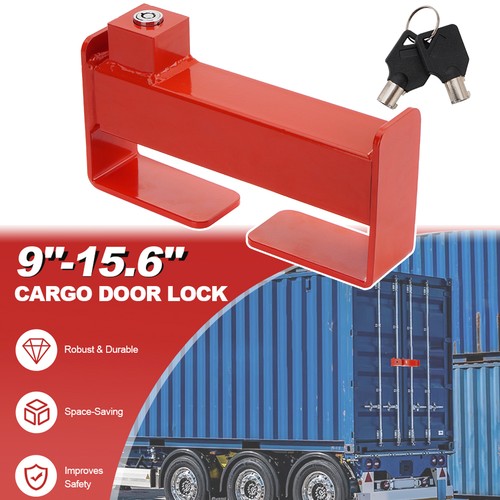 Shipping Container Lock with 2 Keys Heavy Duty Steel Anti-Theft for ...