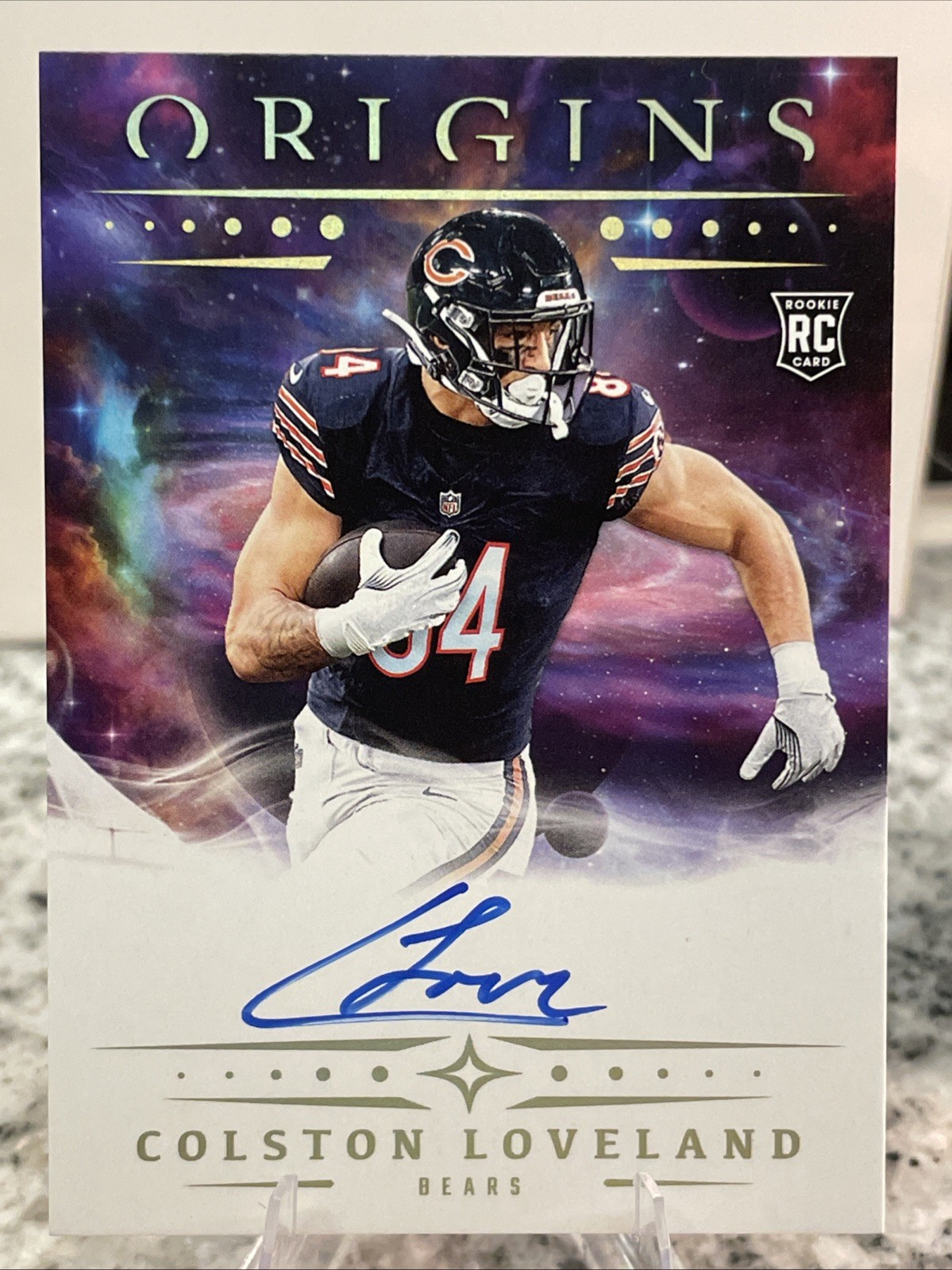 2025 Origins Colston Loveland Rookie Auto RC Rookie #RA-CLO Bears
