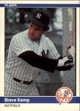1984 Fleer Baseball Cards (1-220) - You PIck - 5 CARD MIN Free Shipping READ NM