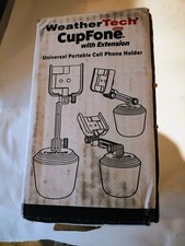 WeatherTech CupFone Adjustable Cup Holder Car Cell Phone Mount  Extension