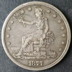 1877 S $1 Silver Trade Dollar