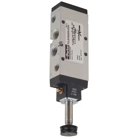 Parker P2lbx592eshddn Solenoid Air Control Valve,1/4 In,4-Way