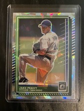 Jake Peavy 2025 Donruss  Optic Cracked Ice #15/25 - Padres