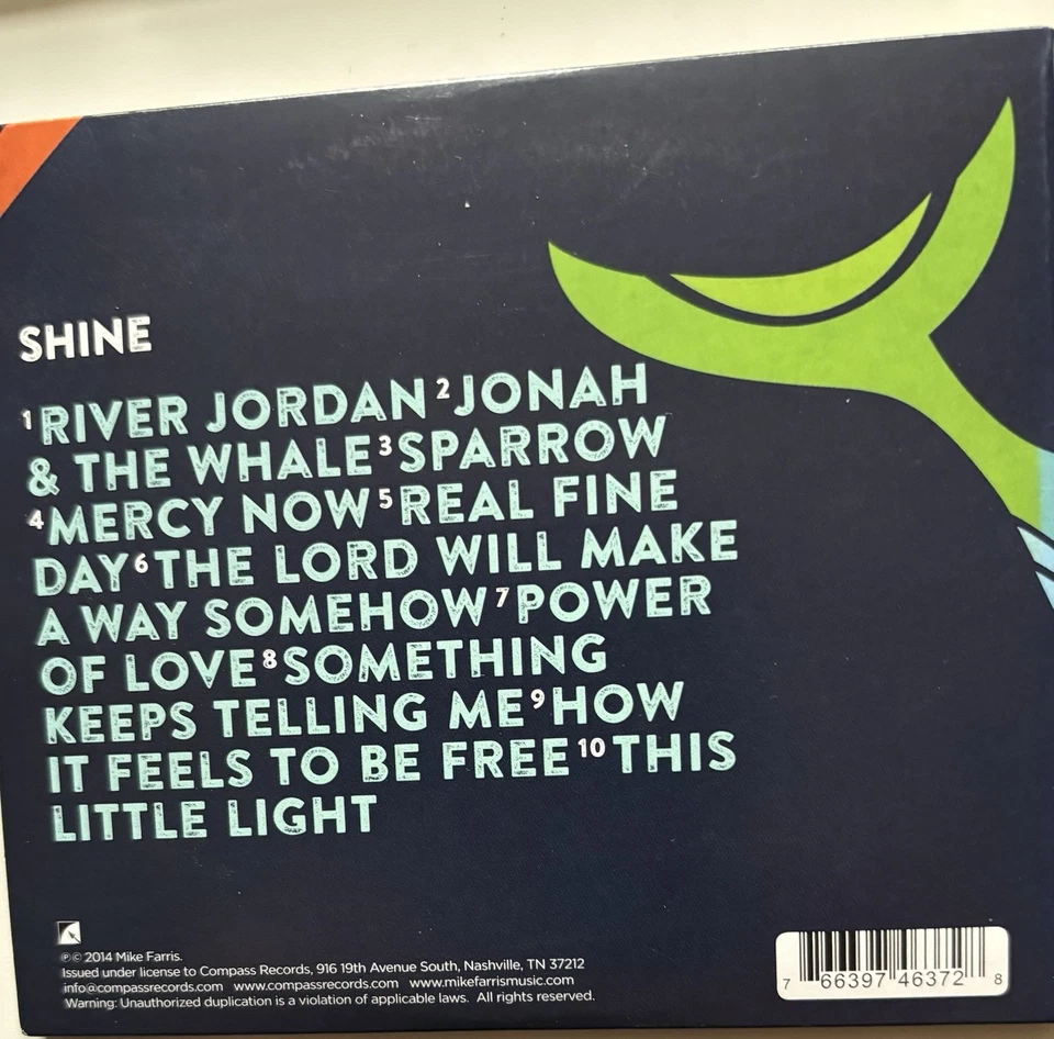 Shine For All The People von Mike Farris (CD, 2014) - Bild 2 von 4
