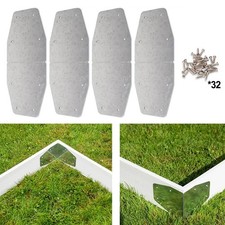 Sturdy Corner Brackets for Raised Garden Beds Includes All Necessary Screws