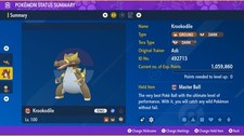 Pokemon Scarlet and Violet PSV - Shiny 6IV Krookodile