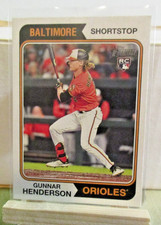2023 Topps Heritage - Gunnar Henderson #64 (RC) Orioles