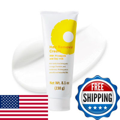 Suzuki Herb Laboratory Hair Removal Cream Pineapple And Soymilk Made In Japan