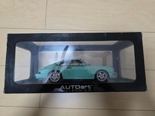 AUTOart 1/18 Porsche 911 964 Carrera RS 1992 Mint Green Diecast Car Rare Excelle